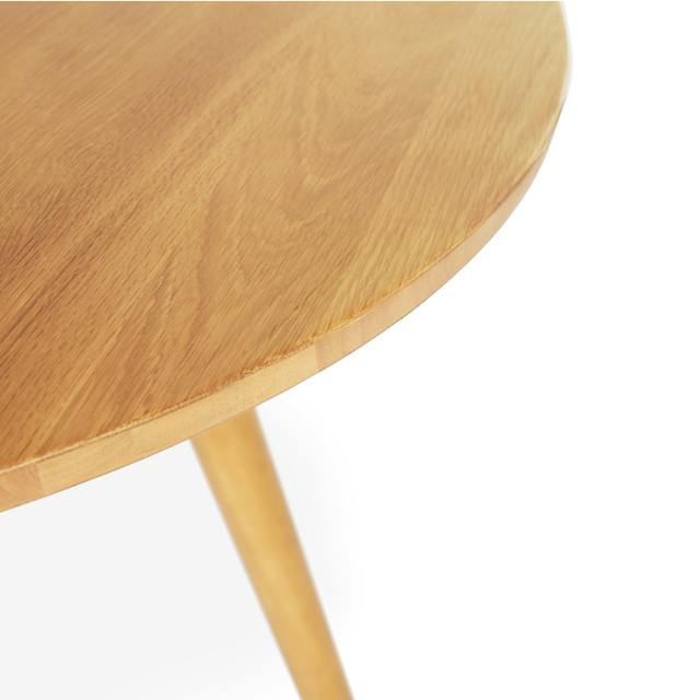 Seno Round Oak Dining Table for 4 People | Article