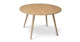 Seno Oak 47" Round Dining Table - Gallery View 3 of 9.