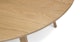 Seno Oak 47" Round Dining Table - Gallery View 6 of 9.