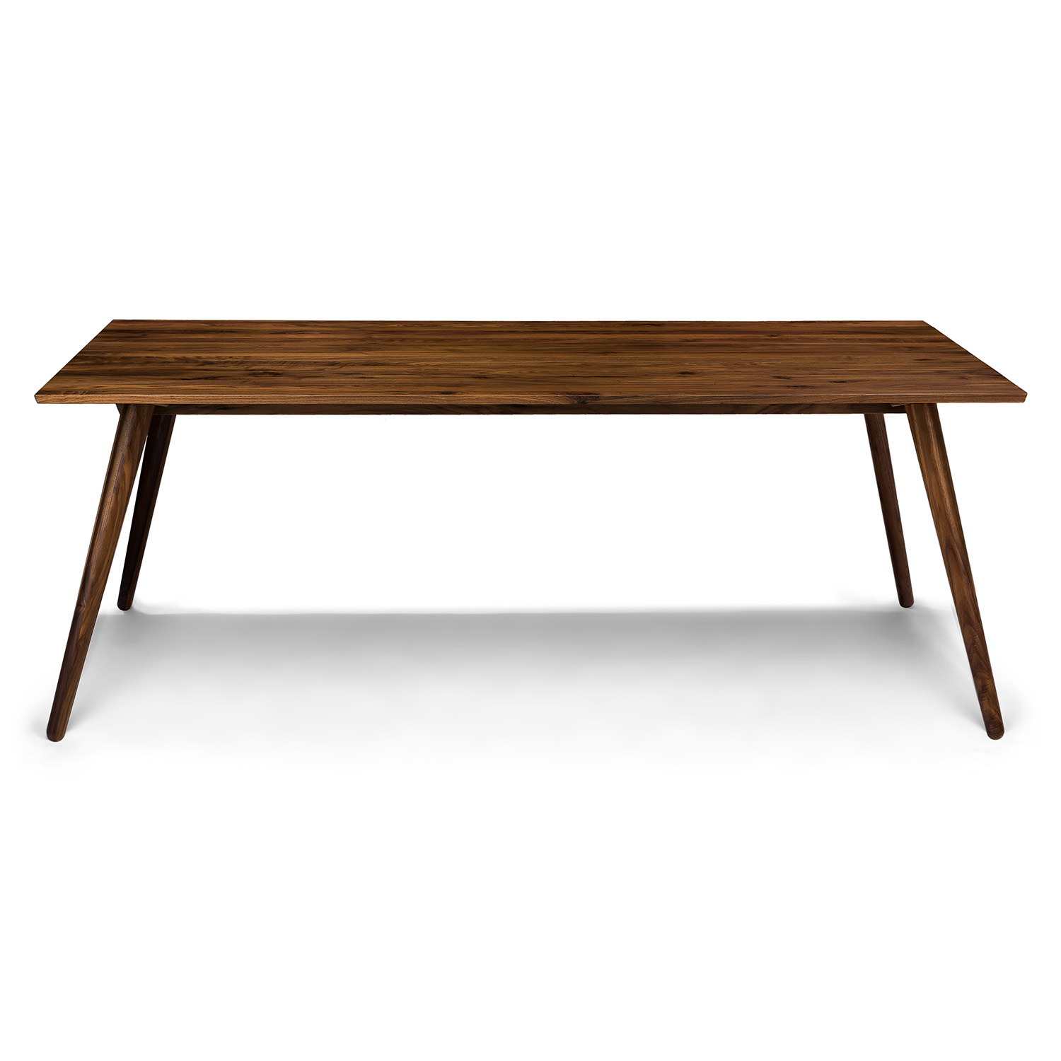 boku no table 【walnut】 Modern Walnut Dining Table - Ambrose Woodworks