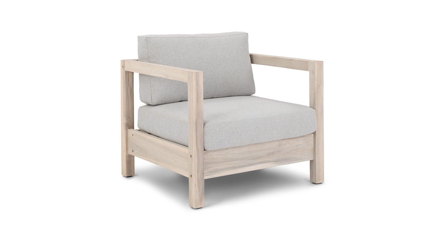 Driftwood & Sunwashed Gray Fabric Outdoor Sofa Arca Article