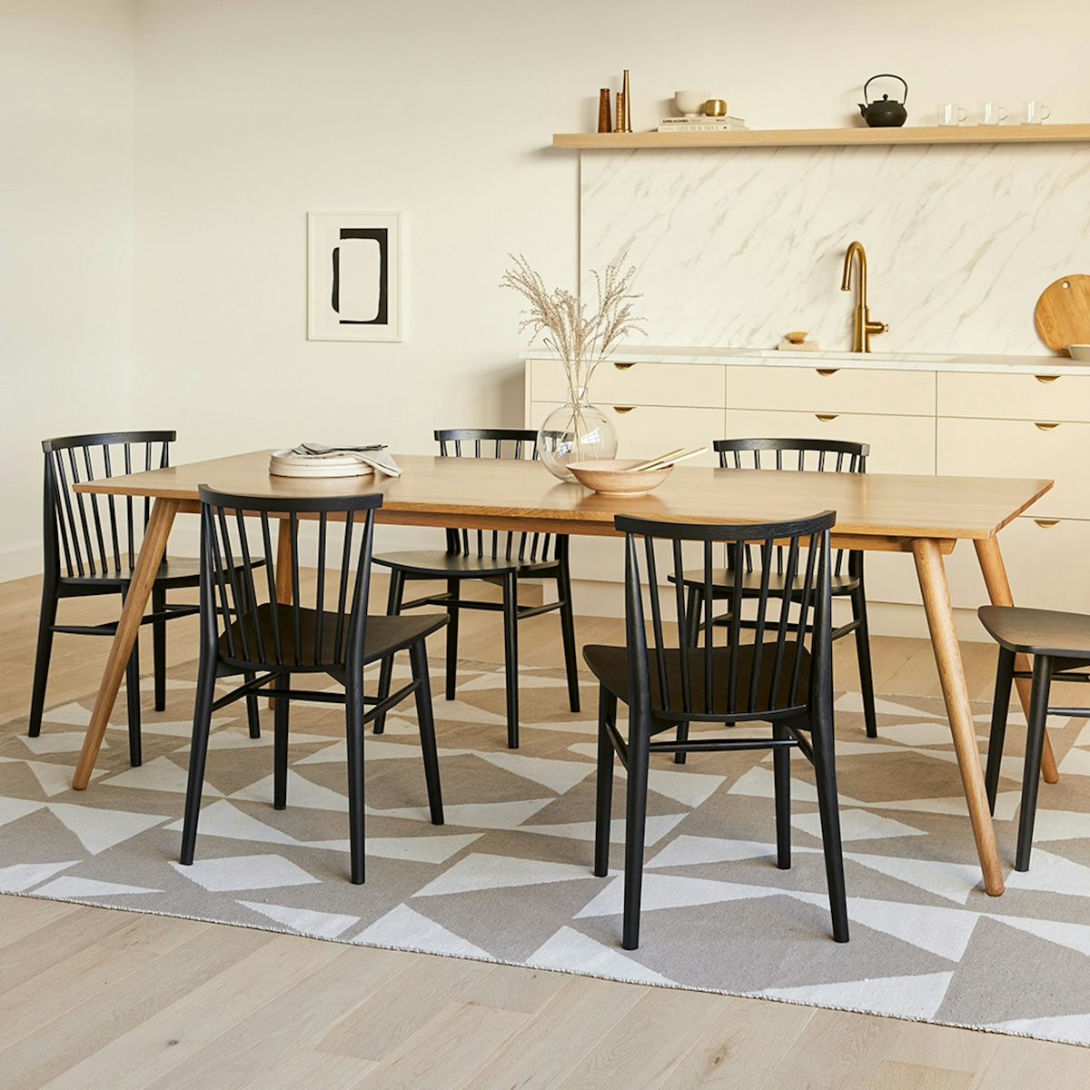 Seno Oak Dining Table for 8 People | Article