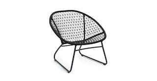 Bene Graphite Black Lounge Chair
