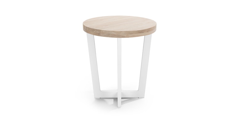 Toba Driftwood Gray Side Table - Primary View 1 of 9 (Open Fullscreen View).