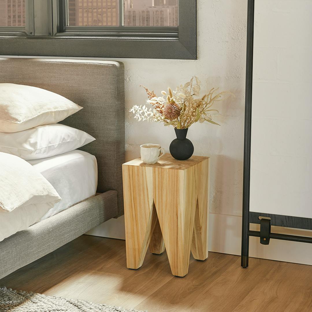 Tana Stool - Natural Teak