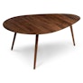 Amoeba 42.5" Coffee Table - Walnut