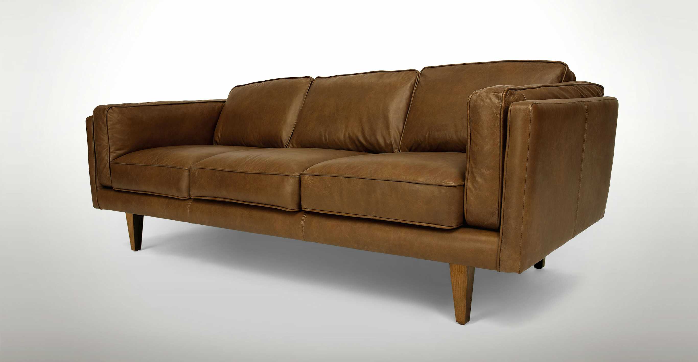 Terra Oxford Tan Sofa - Sofas - Article | Modern, Mid-Century and ...