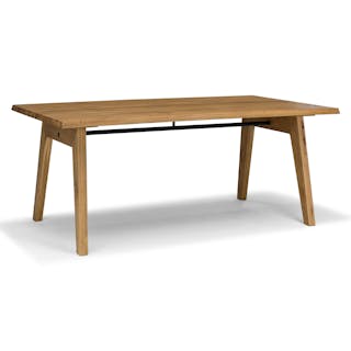 Madera 71" Solid Wood Dining Table - Oak
