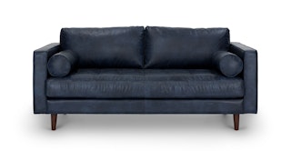 Sven Oxford Blue 72" Sofa
