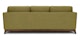 Ceni Seagrass Green Sofa - Gallery View 4 of 9.