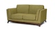 Ceni Seagrass Green Loveseat - Gallery View 2 of 9.