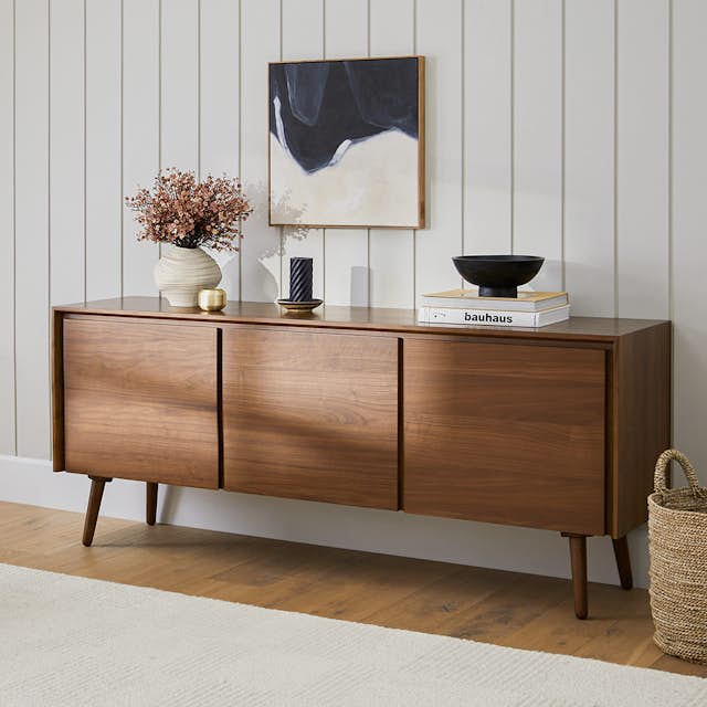 Seno 71" Walnut Sideboard - Modern Storage