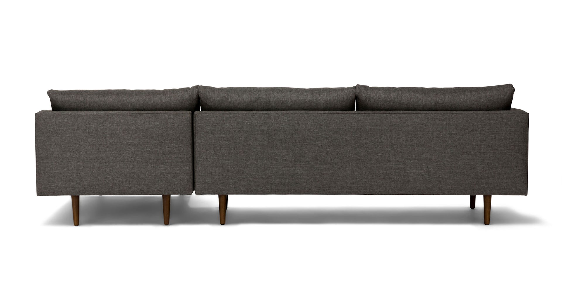 Burrard Graphite Gray Right Sectional Sofa Burrard Graphite Gray Right Sectional Sofa