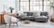 Burrard Graphite Gray Right Sectional Sofa - Gallery View 2 of 12.