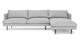 Burrard Seasalt Gray Right Sectional - Gallery View 1 of 12.