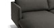 Burrard Graphite Gray Left Sectional Sofa - Gallery View 8 of 13.