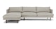 Burrard Seasalt Gray Left Sectional - Gallery View 1 of 12.