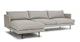 Burrard Seasalt Gray Left Sectional - Gallery View 4 of 13.