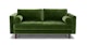 Sven Grass Green 72" Sofa - Gallery View 1 of 11.