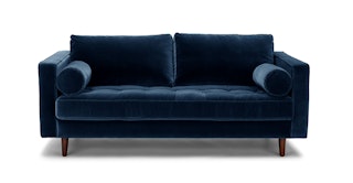 Sven Cascadia Blue 72" Sofa
