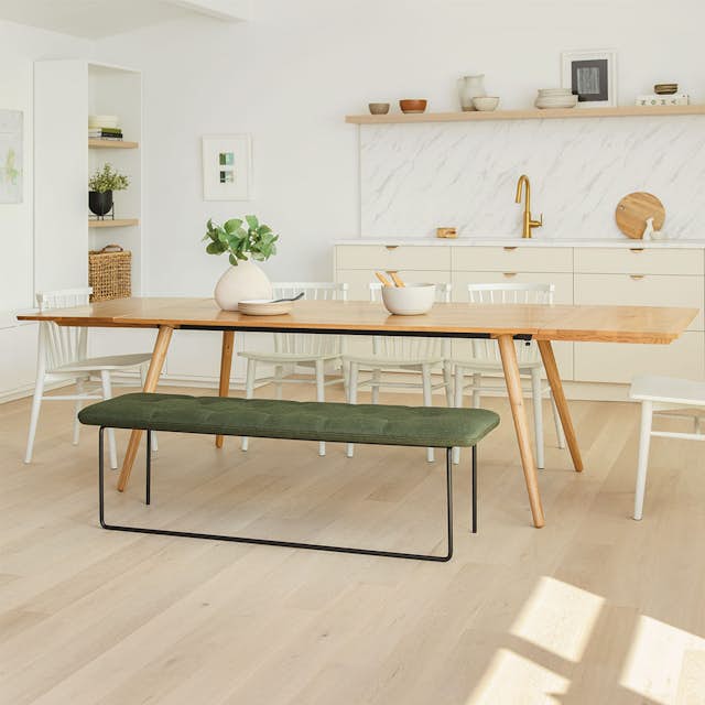 Seno Extendable Oak Dining Table for 8+ People Article