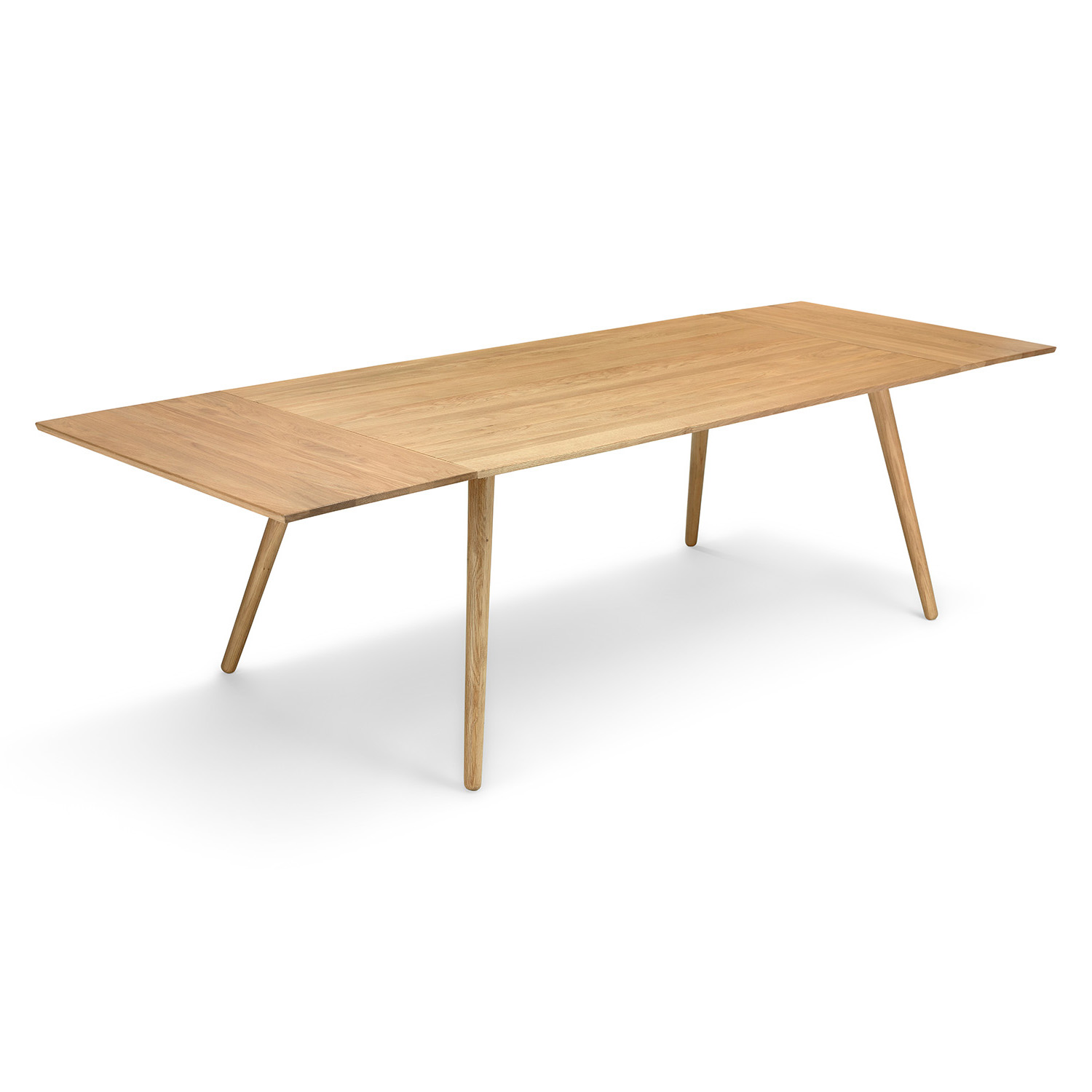 Seno walnut dining table extendable discount