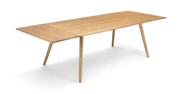 Seno Oak Dining Table, Extendable - Primary View 1 of 12 (Open Fullscreen View).