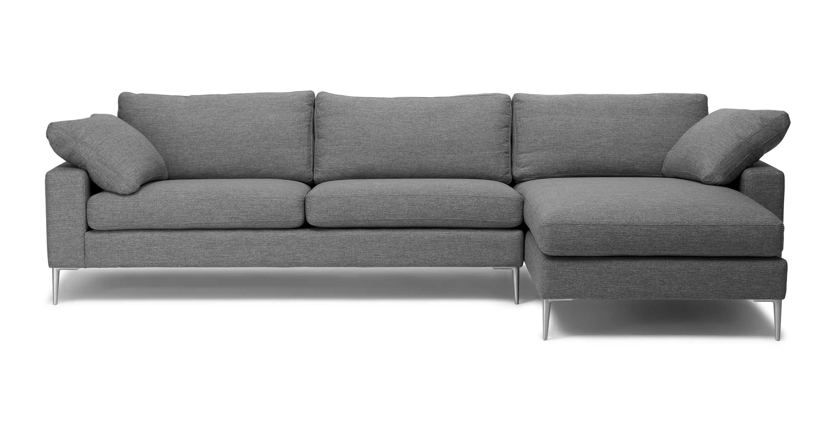 Диван прямой unico Sofa 2 Gray