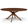Conan 75" Oval Dining Table - Walnut