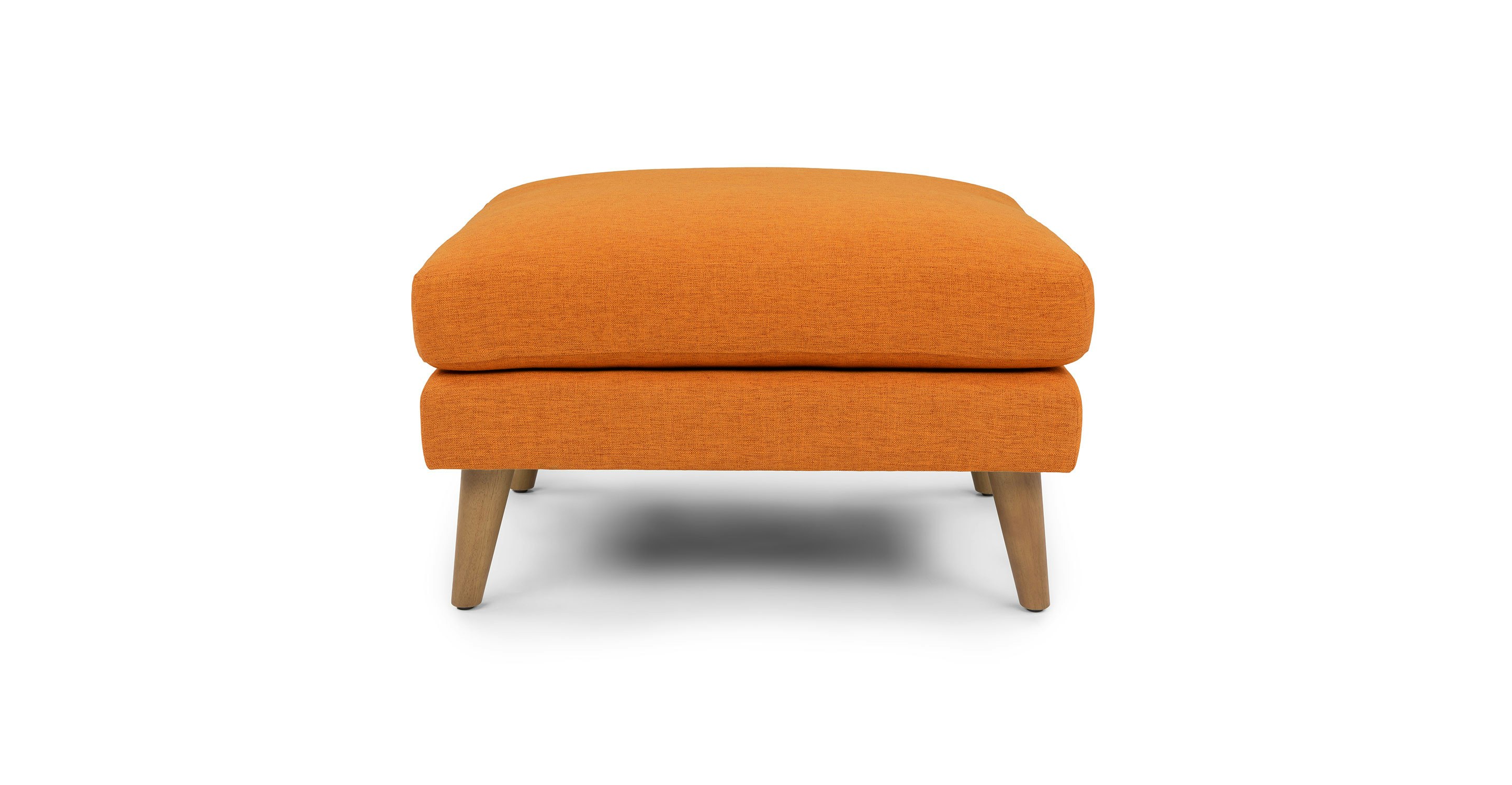 Emil Papaya Orange Ottoman Article