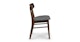 Ecole Thunder Gray Walnut Dining Chair - Gallery View 4 of 12.
