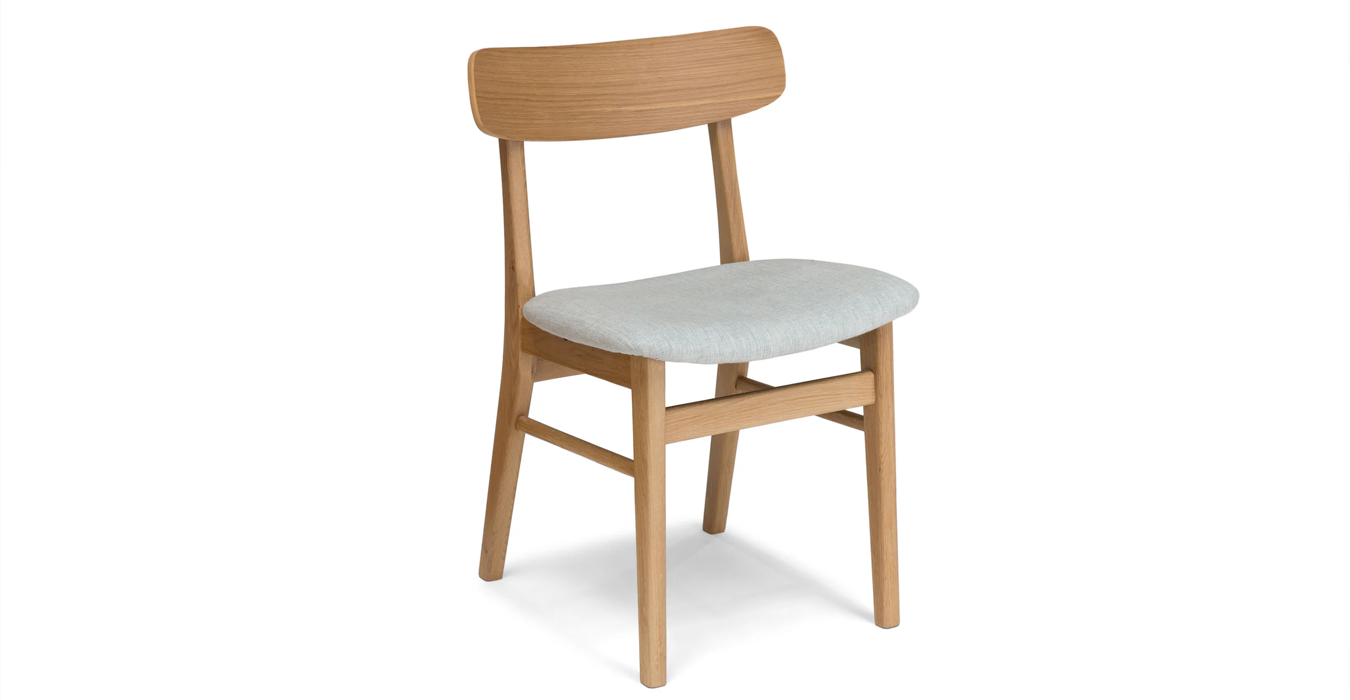 Ecole Mist Gray Oak Dining Chair