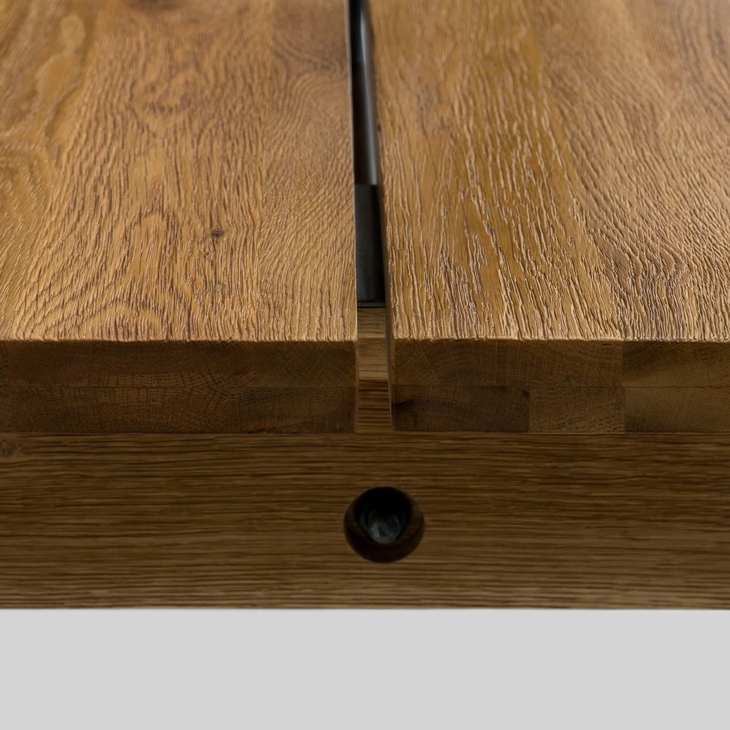 Madera 86" - 125" Solid Wood Extendable Dining Table - Oak
