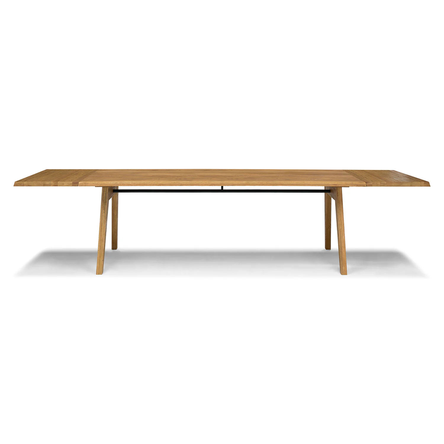 Madera 86" - 125" Solid Wood Extendable Dining Table - Oak