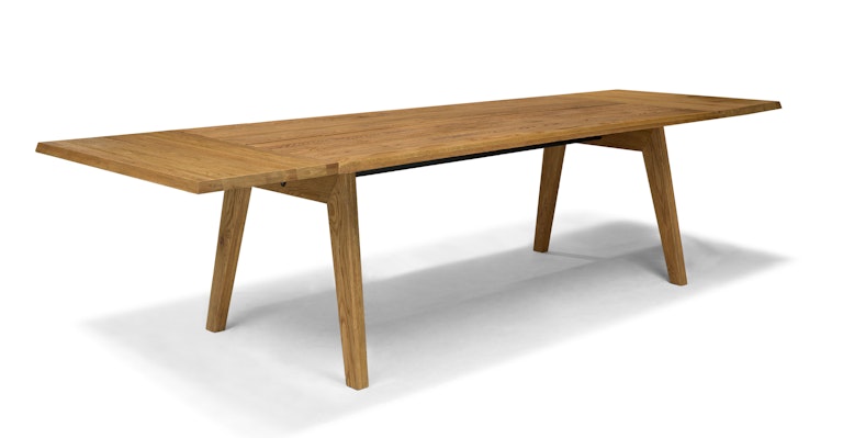 Madera Oak Dining Table, Extendable - Primary View 1 of 13 (Open Fullscreen View).