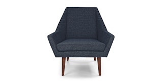 Angle Denim Blue Chair