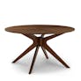 Conan 54" Round Dining Table - Walnut