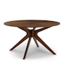 Conan 54" Round Dining Table - Walnut