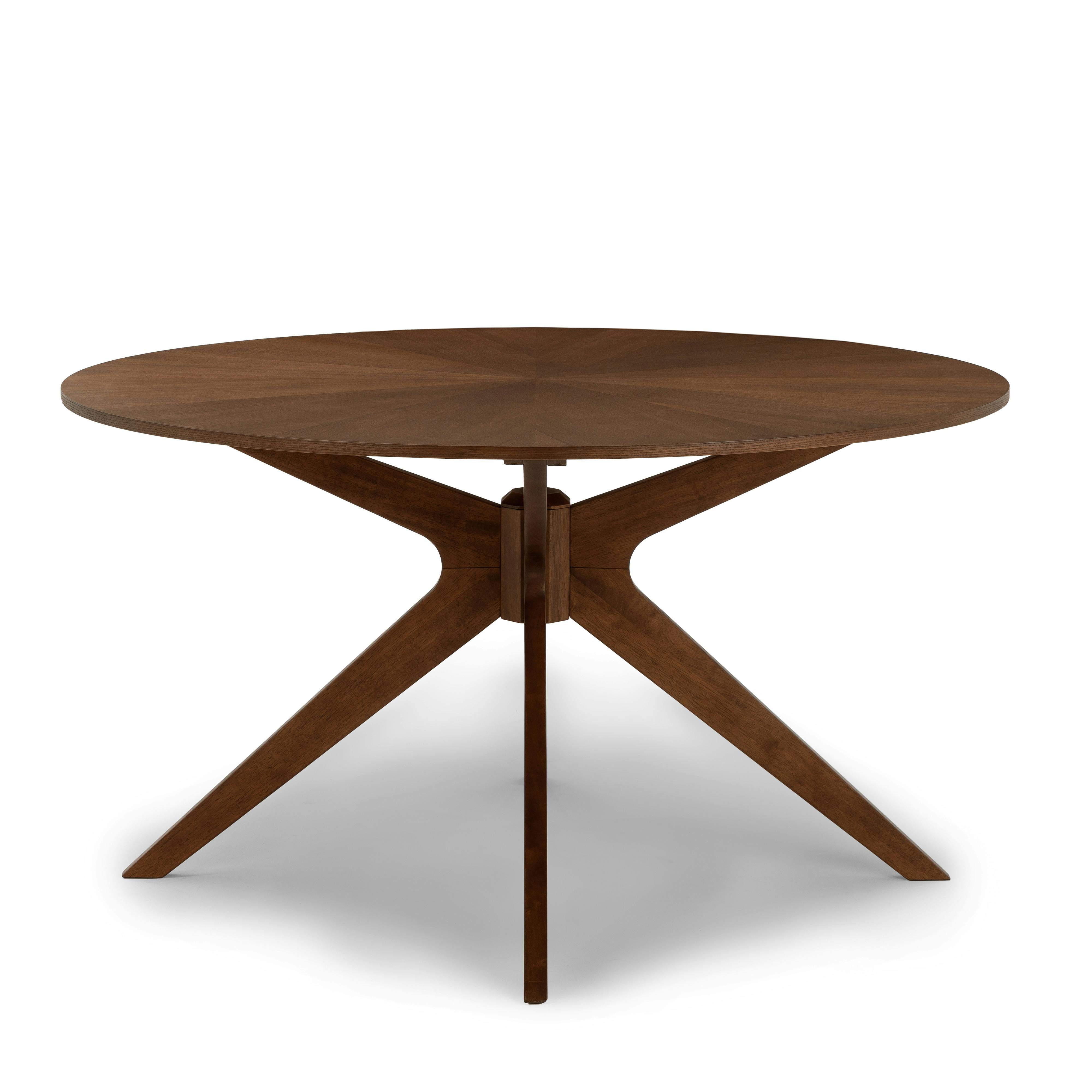 Conan Round Walnut Dining Table for 4 | Article