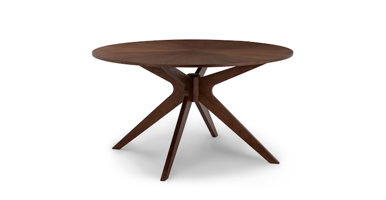 Conan Round Oak Dining Table for 4