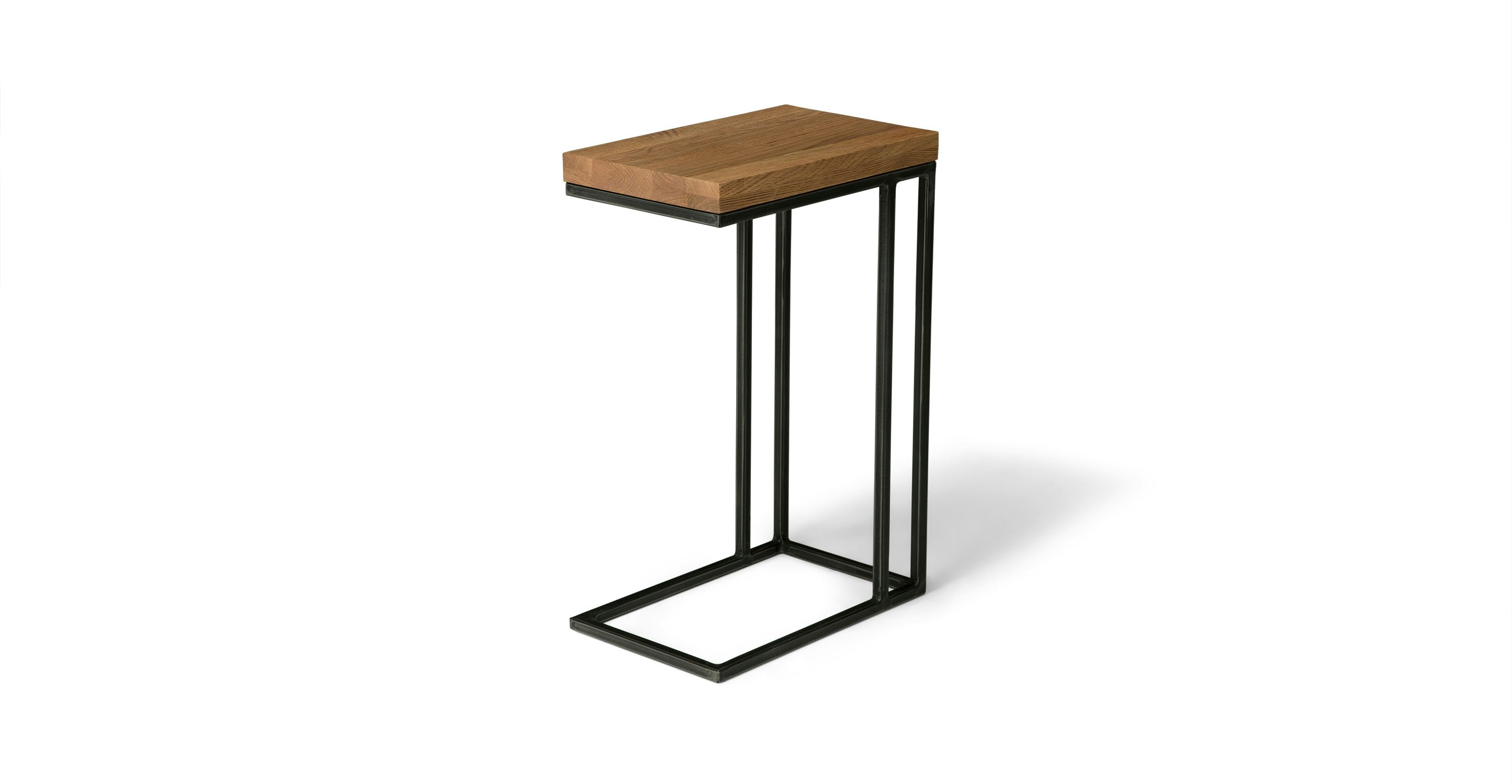 taiga oak side table