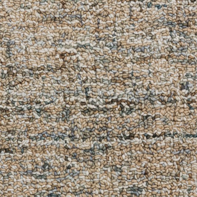 8x10 Pebble Sand Handmade Wool Area Rug Loopi Article
