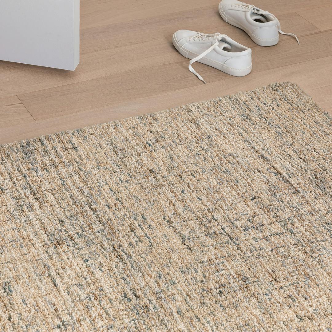Loopi 8 x 10 Wool Rug - Pebble Sand  by Article