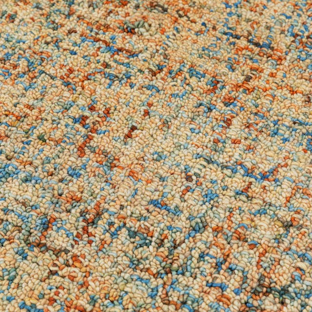 8x10 Maple Rust Handmade Wool Area Rug Loopi Article