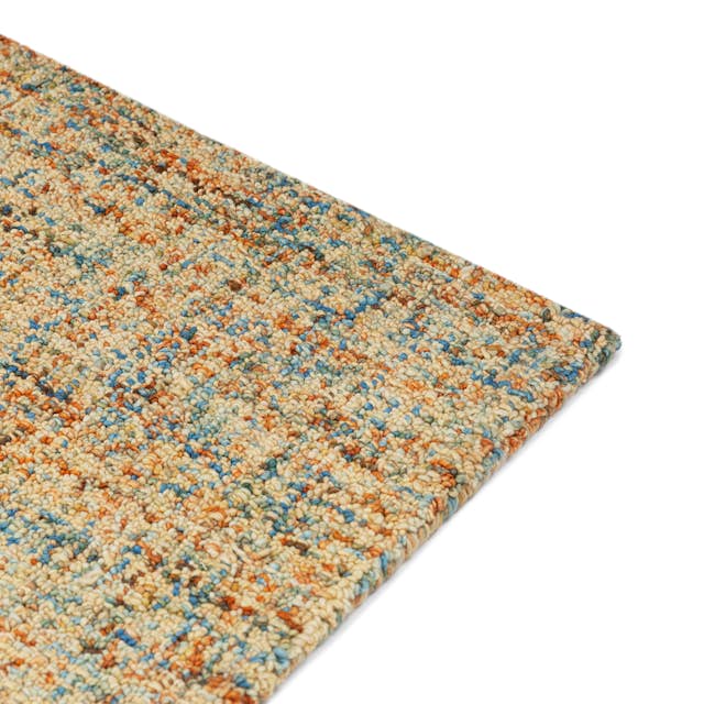 8x10 Maple Rust Handmade Wool Area Rug Loopi Article