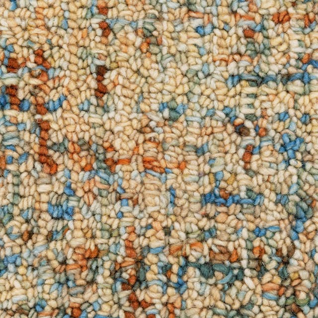 8x10 Maple Rust Handmade Wool Area Rug Loopi Article