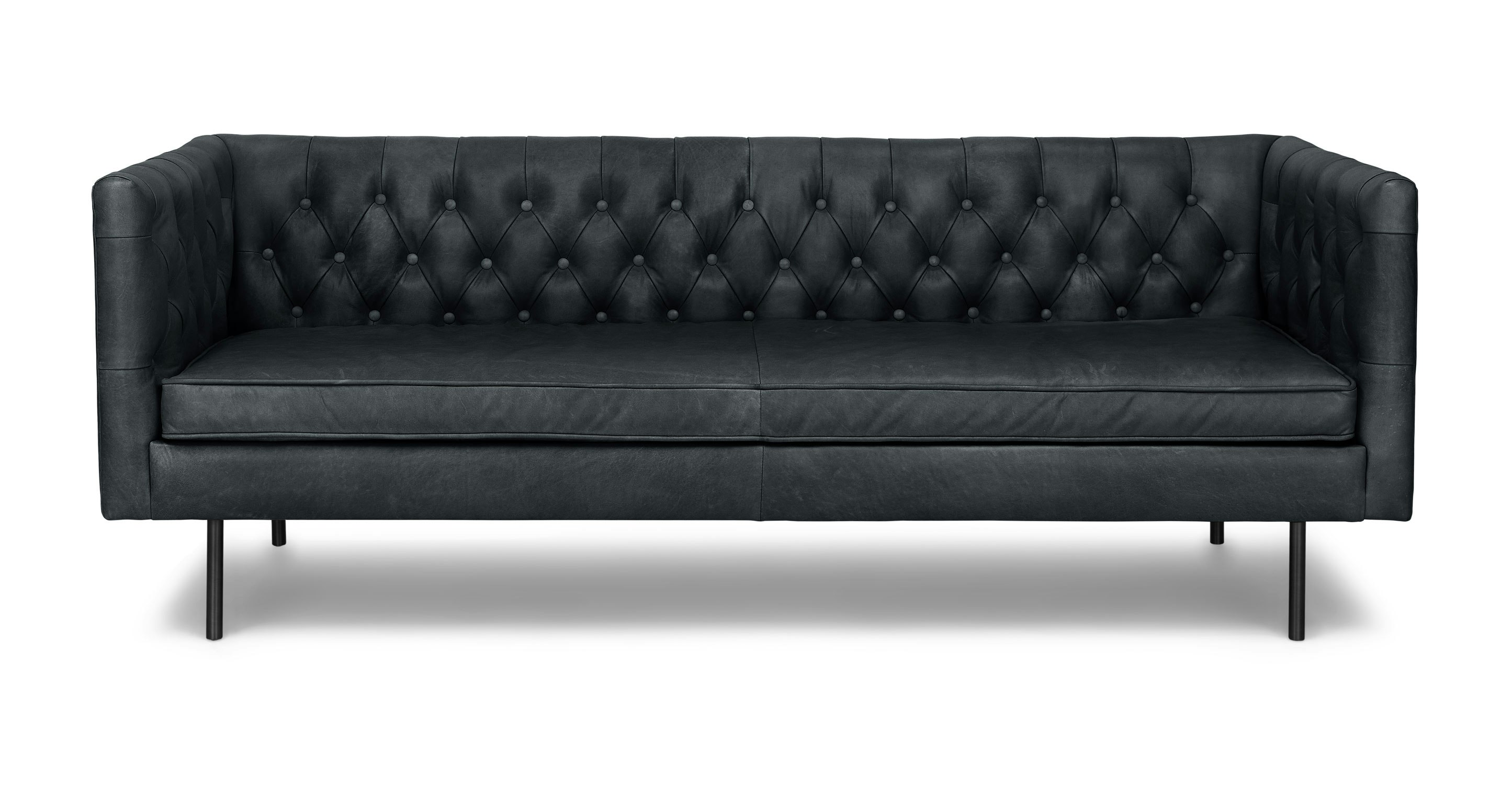 Chester Charme Black Sofa