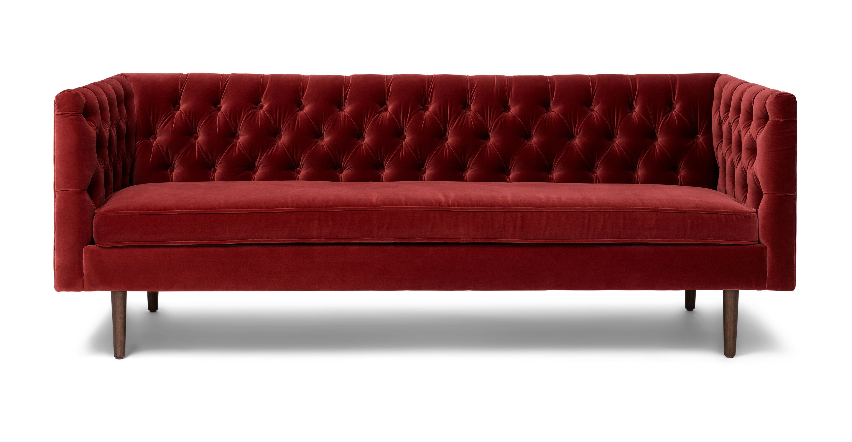 red modern sofa bed
