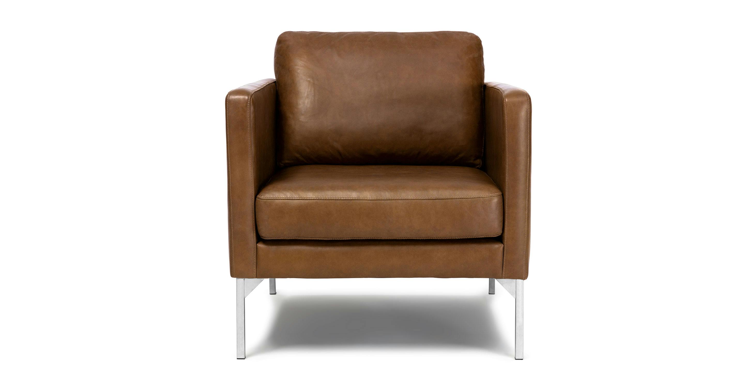 Echo Oxford Tan Chair Article