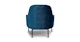 Embrace Mercury Blue Chair - Gallery View 5 of 12.